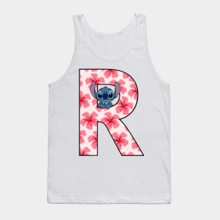 Stitch letter Tank Top